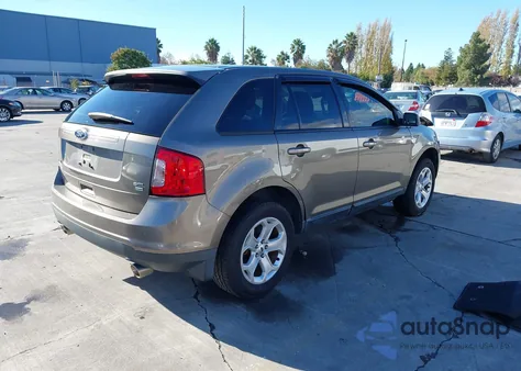 2014 Ford Edge Sel z USA, uszkodzony, nr VIN 2FMDK4JC6EBA81177